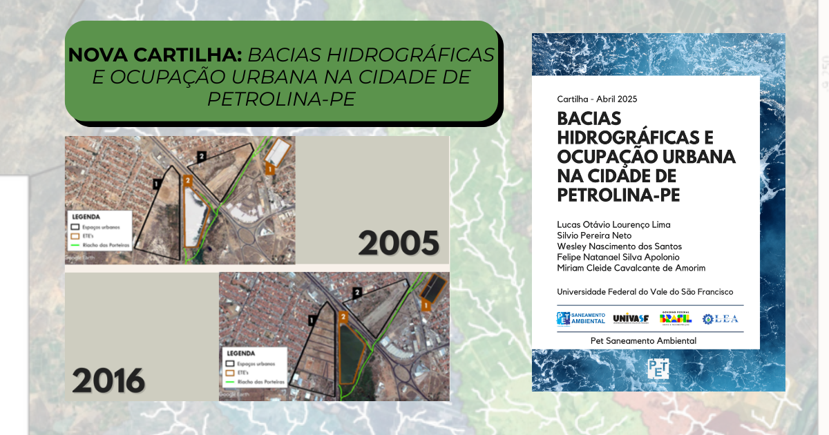 Nova Cartilha Aborda a Relação Entre Bacias Hidrográficas e Ocupação Urbana em Petrolina-PE